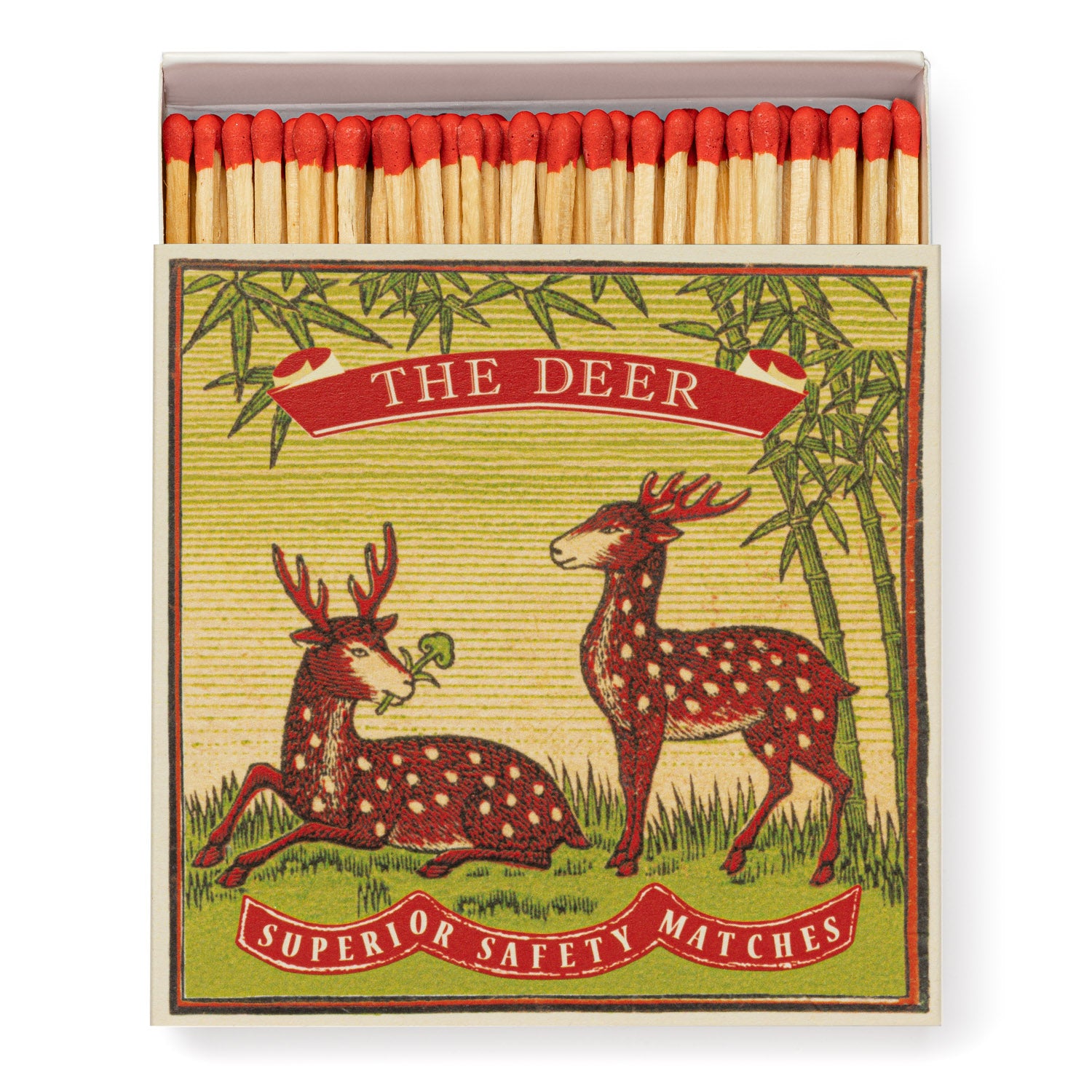 Archivist Luxury Matches Two Deer | Archivist | Miss Arthur | Home Goods | Tasmania