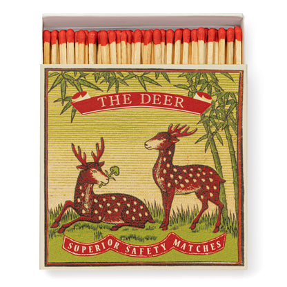 Archivist Luxury Matches Two Deer | Archivist | Miss Arthur | Home Goods | Tasmania