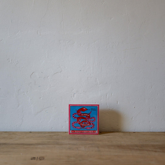 Archivist Luxury Matches Year of the Snake by Charlotte Farmer | Archivist | Miss Arthur | Home Goods | Tasmania