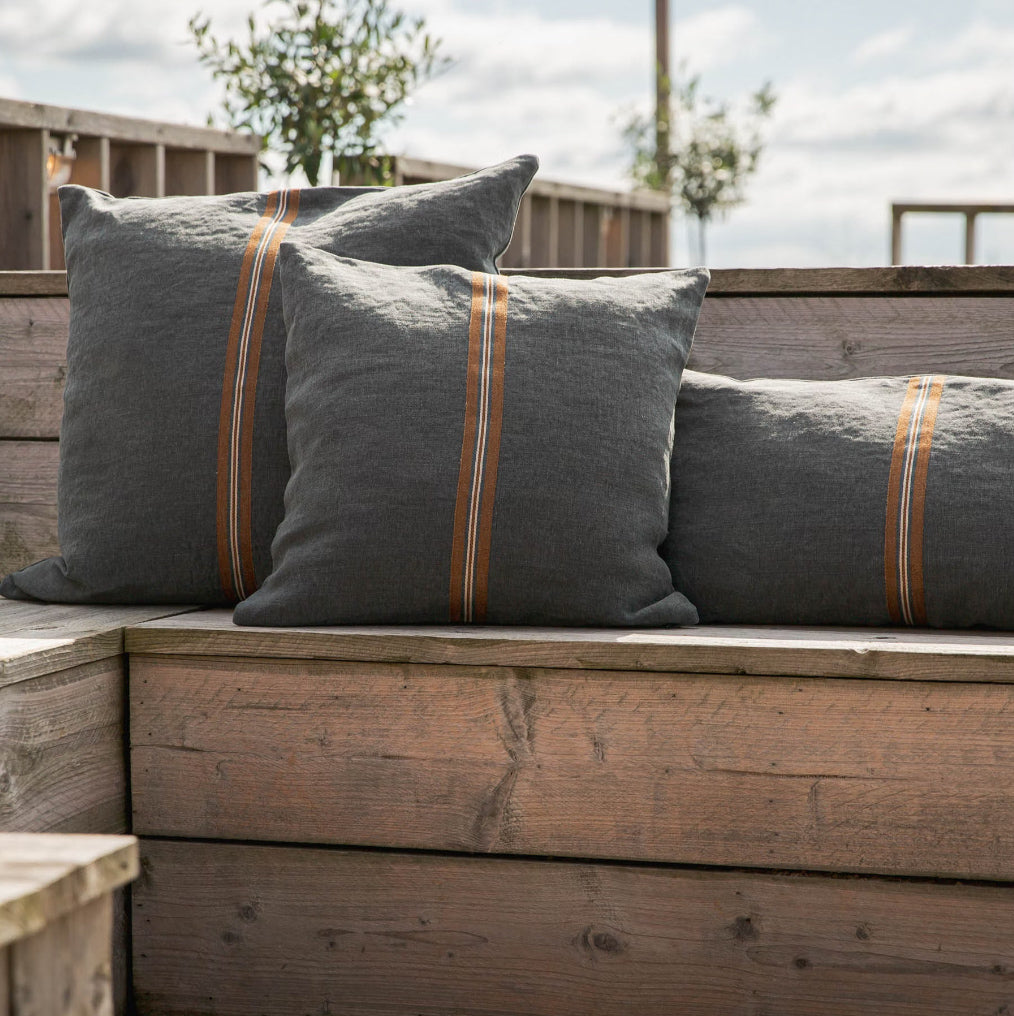 Libeco Atlas Cushion Cover River 40cm x 80cm | Libeco | Miss Arthur | Home Goods | Tasmania