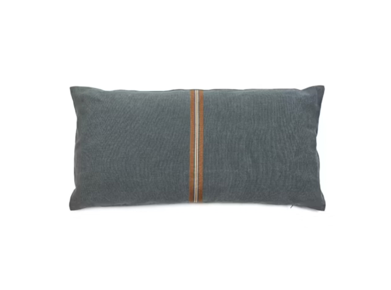 Libeco Atlas Cushion Cover River 40cm x 80cm | Libeco | Miss Arthur | Home Goods | Tasmania