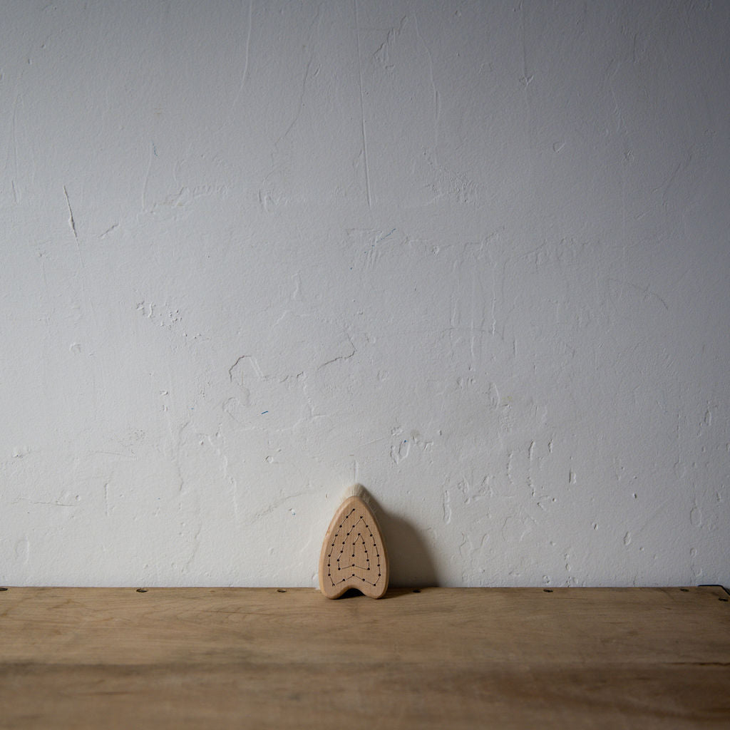 Baby Hair Brush Heart | Iris Hantverk | Miss Arthur | Home Goods | Tasmania