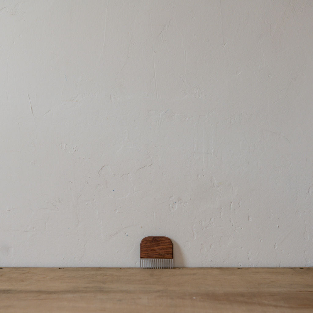 Iris Hantverk Beard Comb Walnut | Iris Hantverk | Miss Arthur | Home Goods | Tasmania