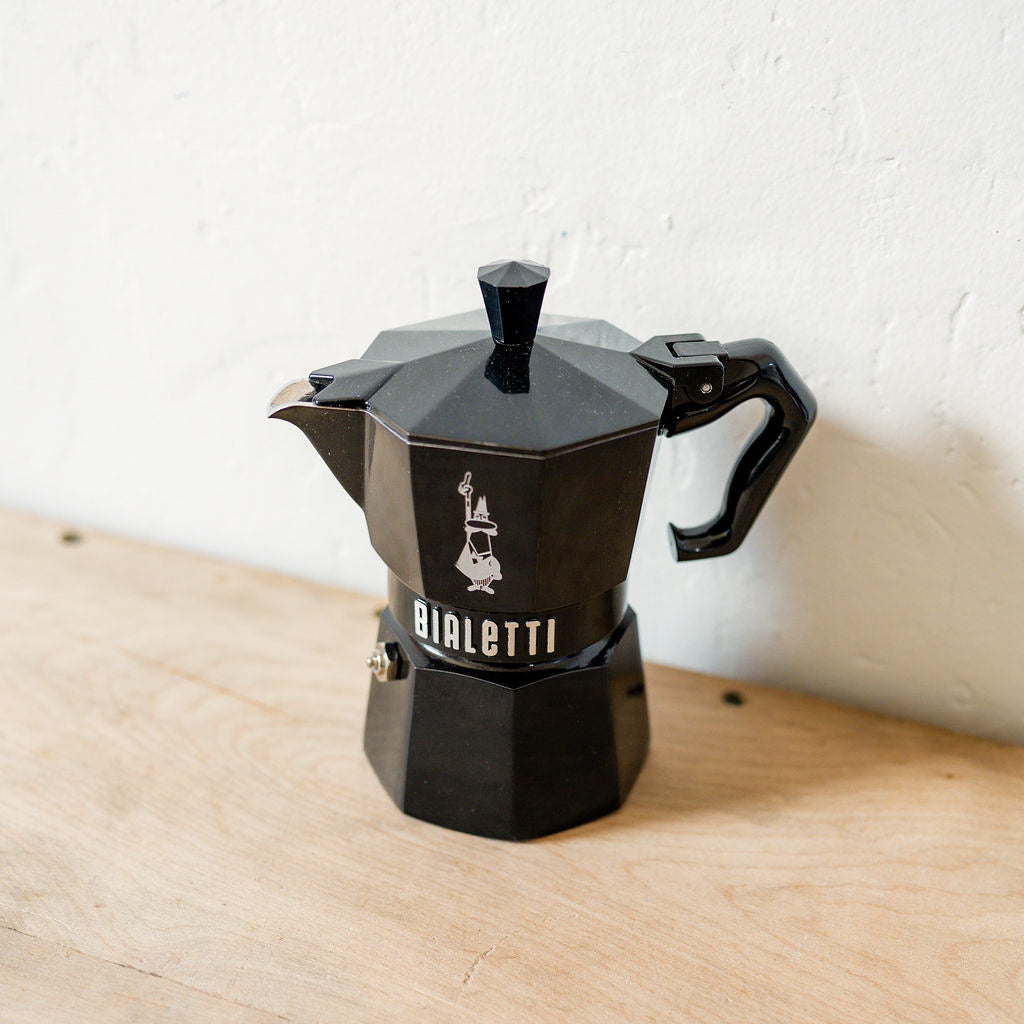 Moka Exclusive Black 3 Cups | Bialetti | Miss Arthur | Home Goods | Tasmania