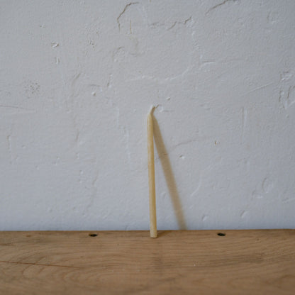 Beeswax Birthday Candle - Single | Queen B | Miss Arthur | Home Goods | Tasmania