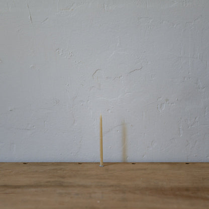 Beeswax Birthday Candle - Single | Queen B | Miss Arthur | Home Goods | Tasmania