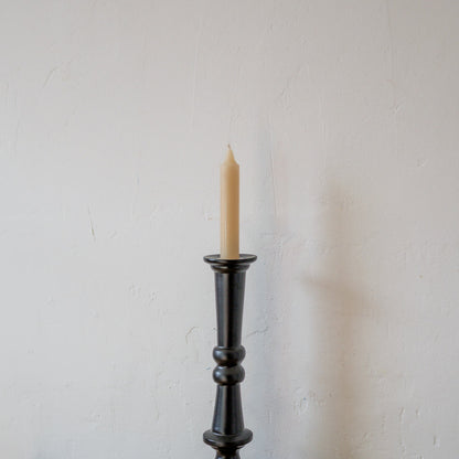 Sir|Madam Black Lacquered Candlestick No.2 | Sir|Madam | Miss Arthur | Home Goods | Tasmania