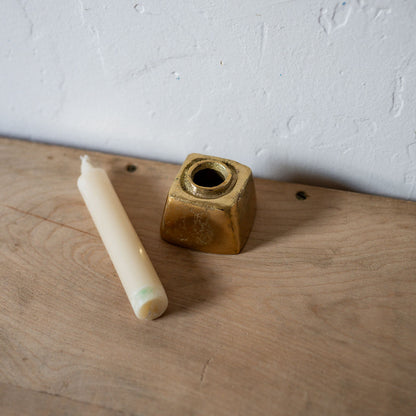 Sir|Madam Rough Cast Taper Candle Block | Sir|Madam | Miss Arthur | Home Goods | Tasmania