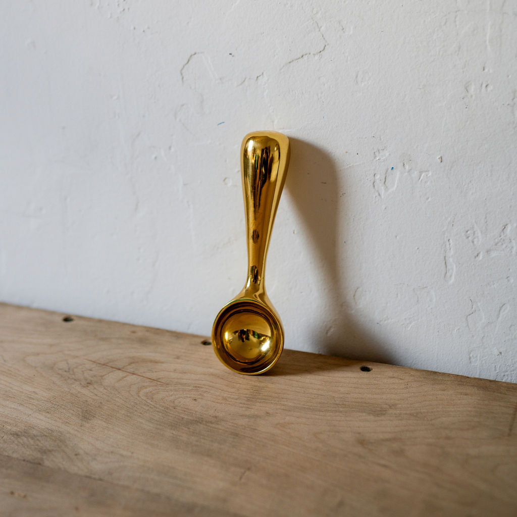 Sir|Madam Dessert Scoop Brass | Sir|Madam | Miss Arthur | Home Goods | Tasmania