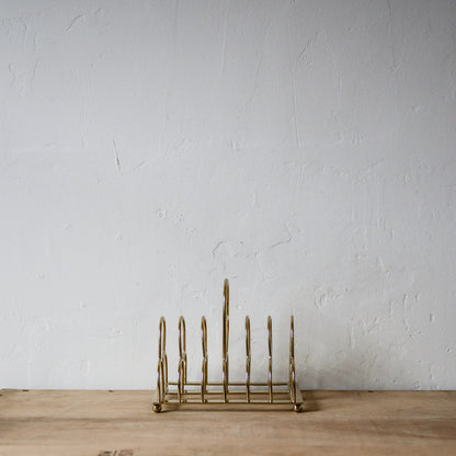 Sir|Madam Brass Plated Toast Stand | Sir|Madam | Miss Arthur | Home Goods | Tasmania