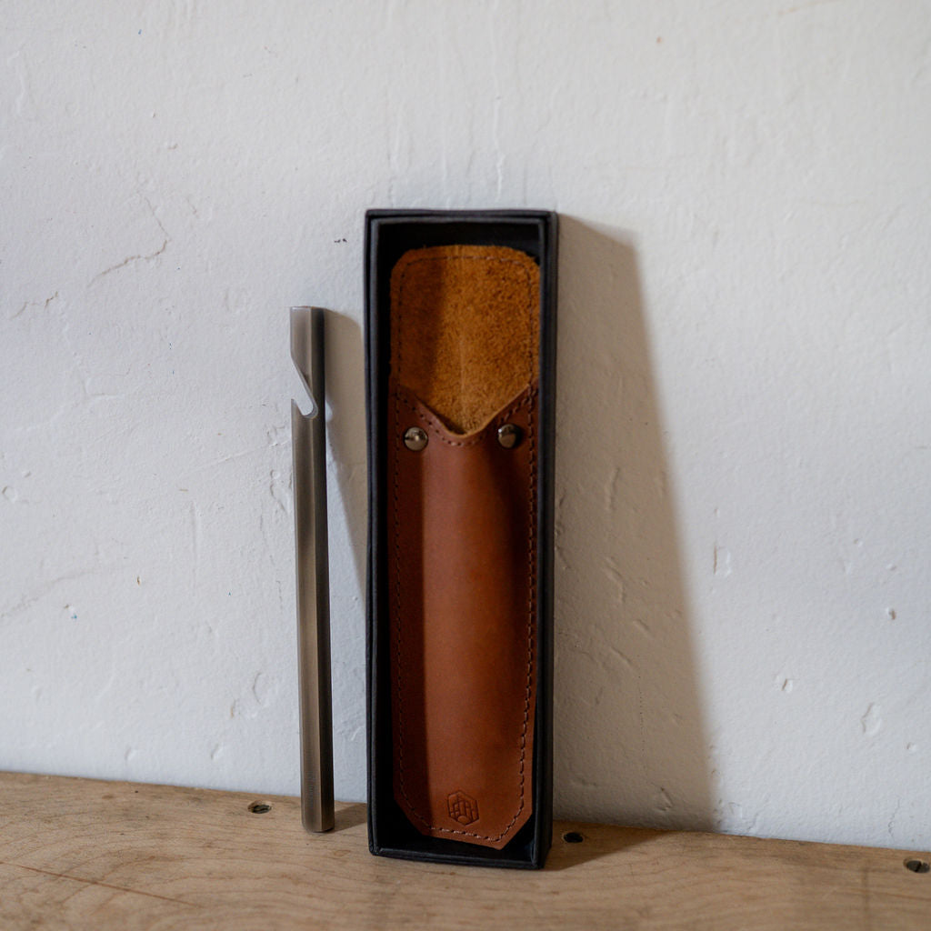 Brut Bottle Opener with Leather Pouch | Brut | Miss Arthur | Home Goods | Tasmania