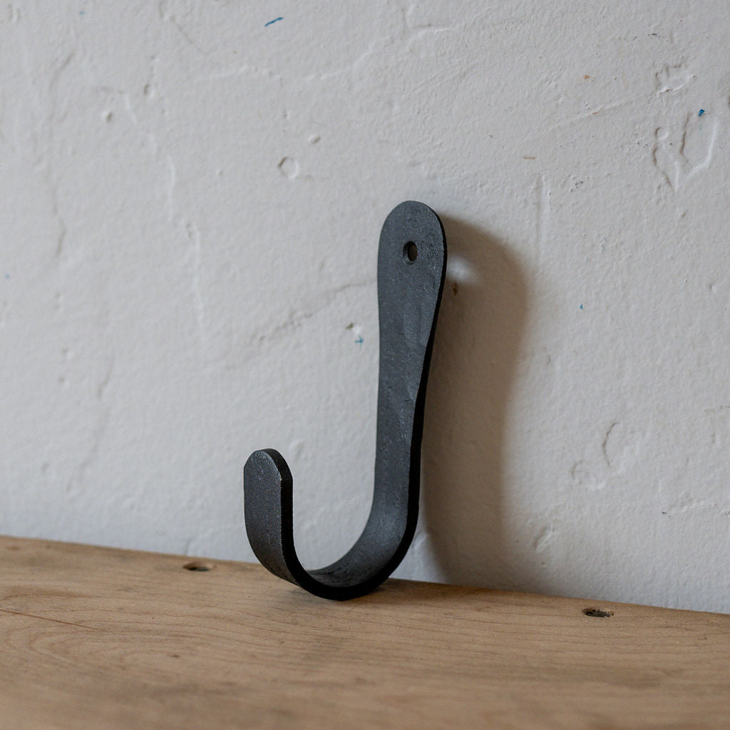 Brut Coat Hook Round Black | Brut | Miss Arthur | Home Goods | Tasmania