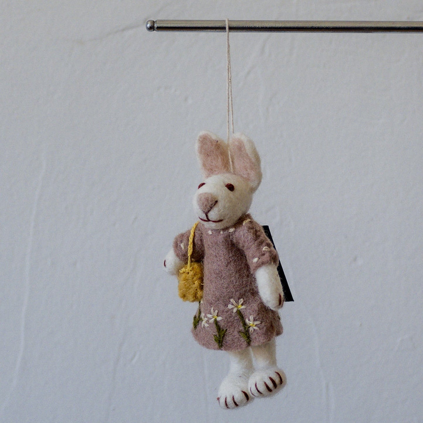 Gry & Sif White Bunny Lavender Dress and Purse | Gry & Sif | Miss Arthur | Home Goods | Tasmania