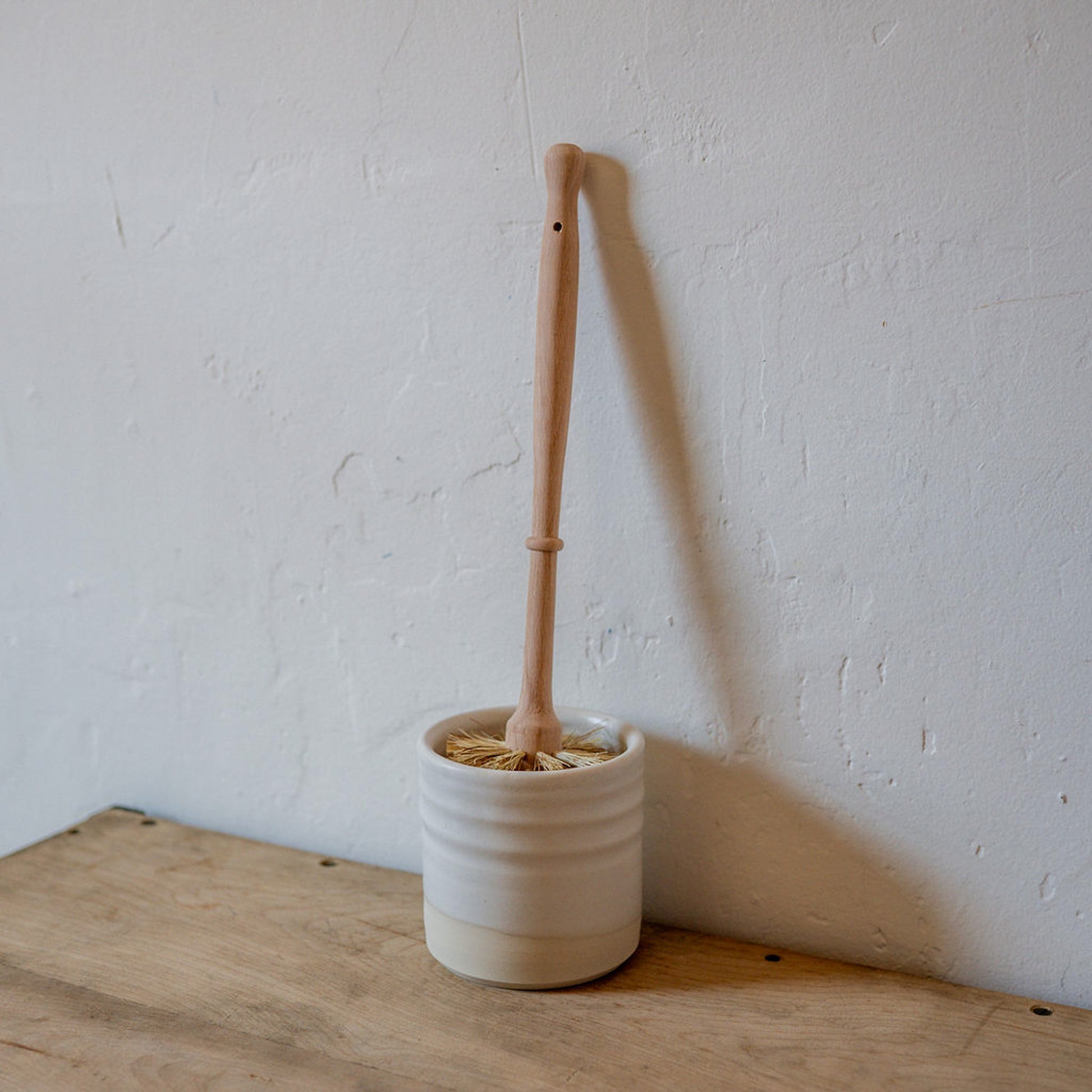 Toilet Brush and Ceramic Holder | Heaven in Earth | Miss Arthur | Home Goods | Tasmania