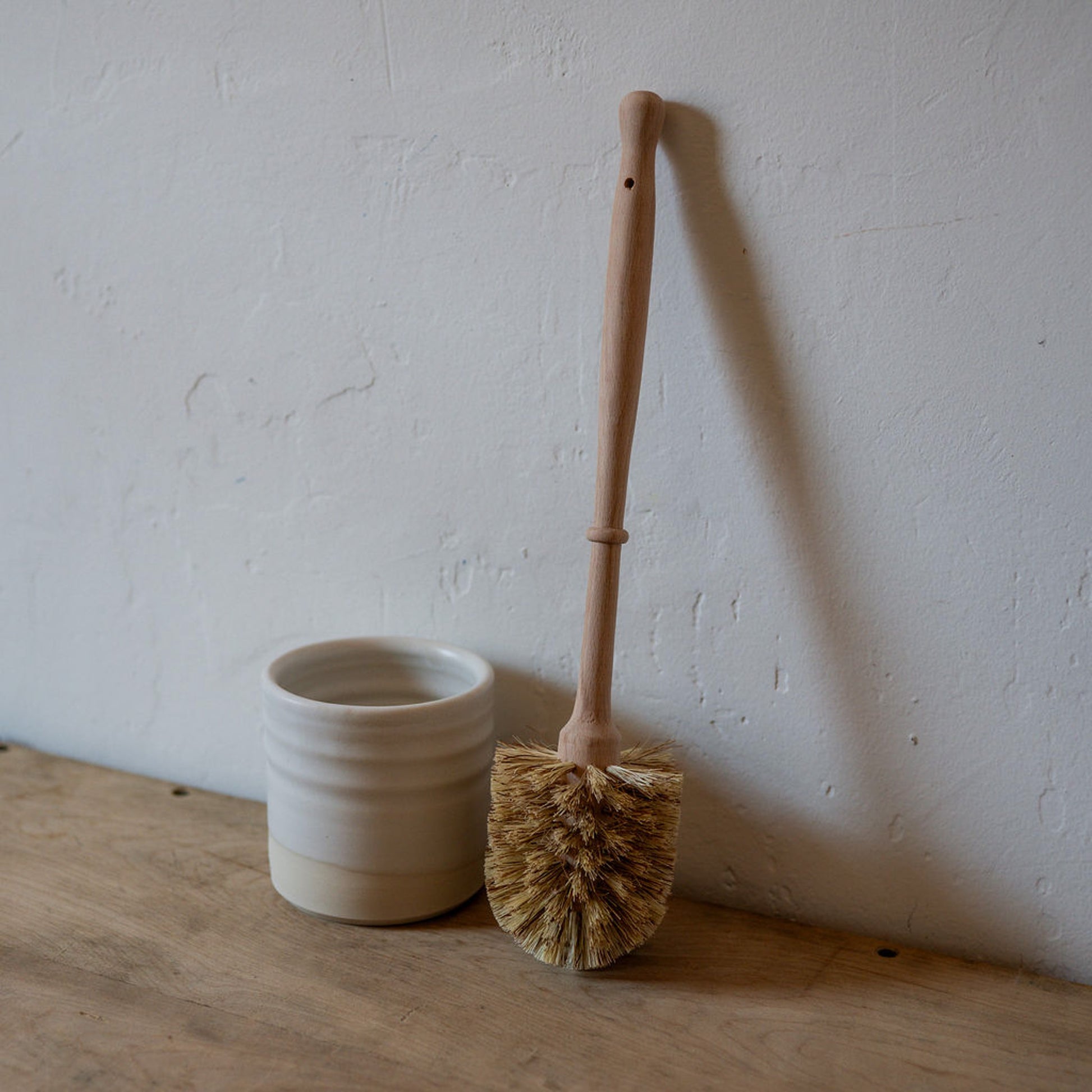 Toilet Brush and Ceramic Holder | Heaven in Earth | Miss Arthur | Home Goods | Tasmania