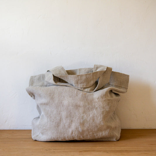 Charvet Éditions French Linen Bag Tout Natural | Charvet Éditions | Miss Arthur | Home Goods | Tasmania