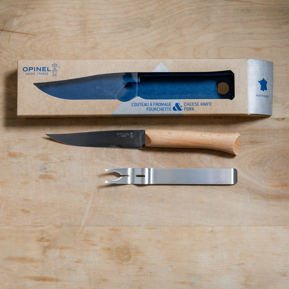 Opinel Cheese Knife and Fork Set | Opinel | Miss Arthur | Home Goods | Tasmania