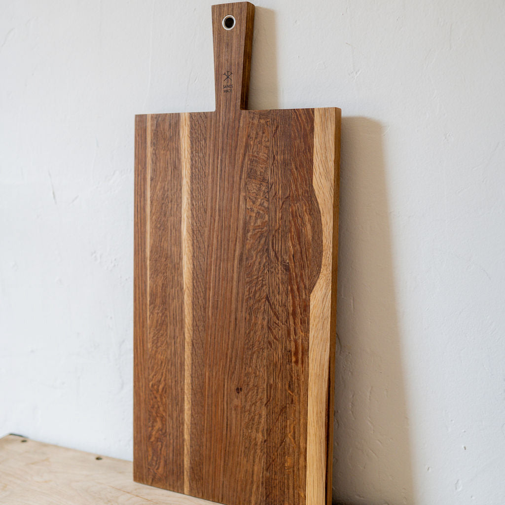 Sandsmade Cheese Paddle No.5 Smoked Oak | Sandsmade | Miss Arthur | Home Goods | Tasmania