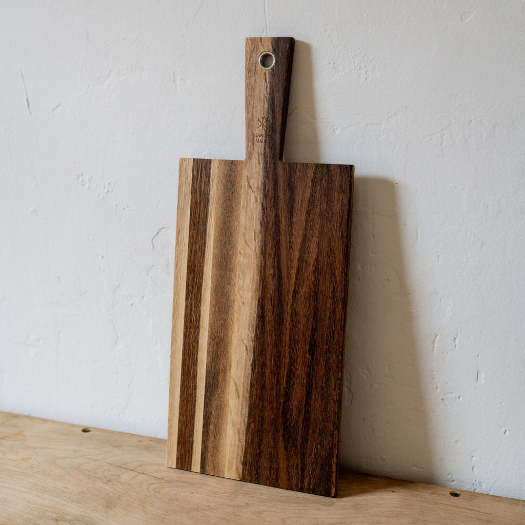 Sandsmade Cheese Paddle No.1 Thin Smoked Oak | Sandsmade | Miss Arthur | Home Goods | Tasmania