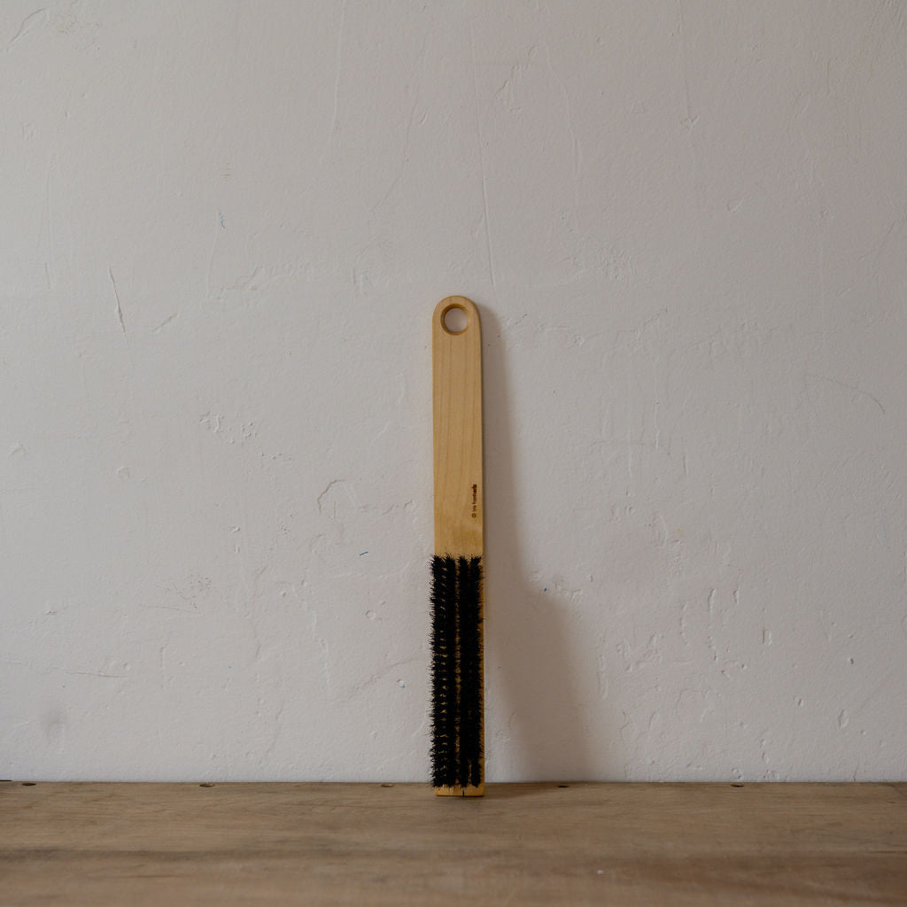 Iris Hantverk Clothes Brush Birch Horsehair Dark | Iris Hantverk | Miss Arthur | Home Goods | Tasmania