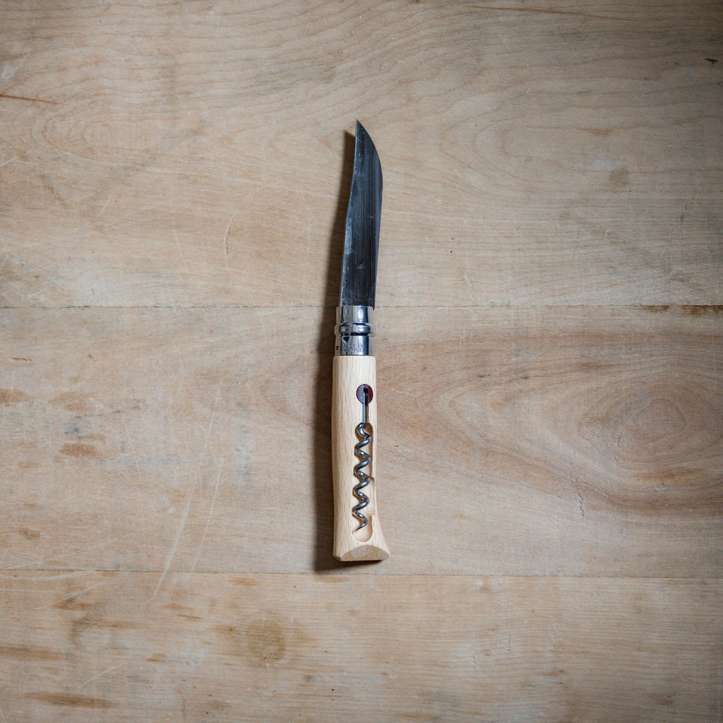 Opinel Corkscrew Knife with 10cm Blade | Opinel | Miss Arthur | Home Goods | Tasmania