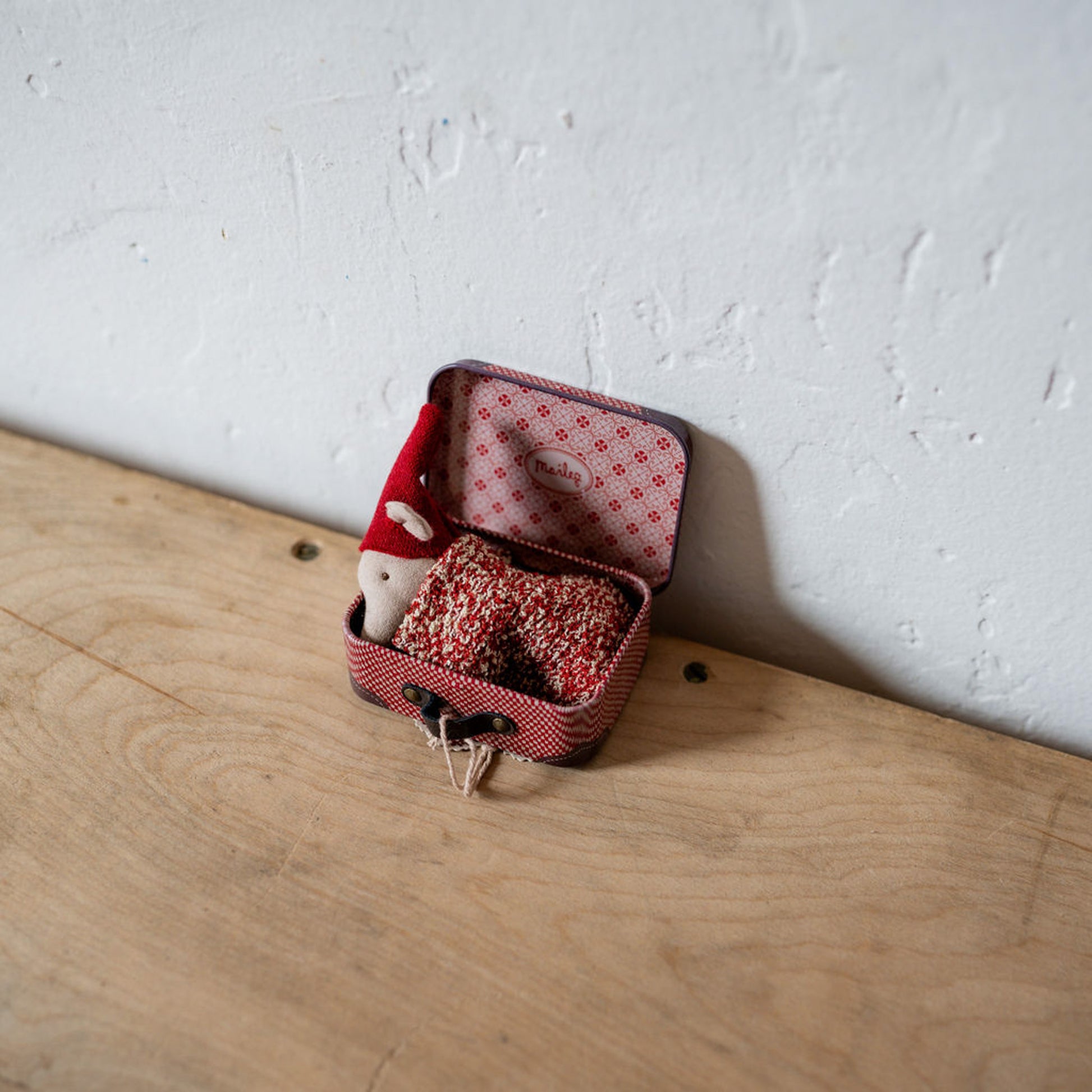 Maileg Christmas Mouse Baby Suitcase | Maileg Design | Miss Arthur | Home Goods | Tasmania