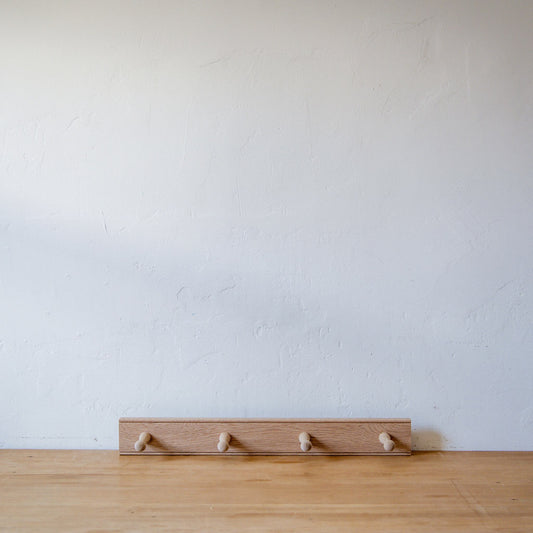 Creamore Mill Oak 4 Pegs Rail | Creamore Mill | Miss Arthur | Home Goods | Tasmania