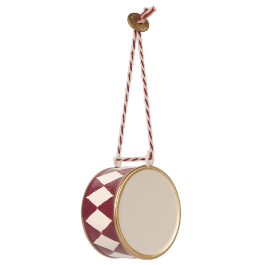 Metal Drum Ornament Red Large | Maileg Design | Miss Arthur | Home Goods | Tasmania