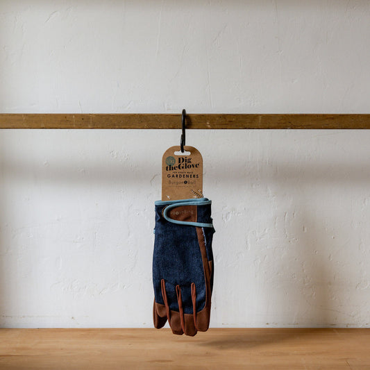 Burgon & Ball Dig The Glove Denim L/XL | Burgon & Ball | Miss Arthur | Home Goods | Tasmania