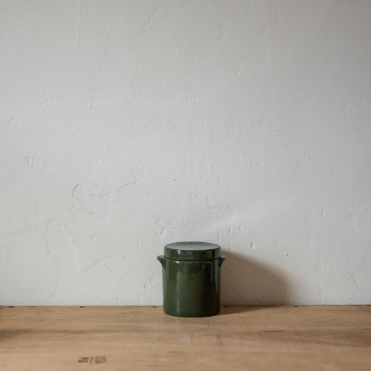 Manufacture de Digoin Round Lidded Jar 500ml Laurier | Manufacture de Digoin | Miss Arthur | Home Goods | Tasmania