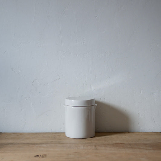 Manufacture de Digoin Round Lidded Jar 1L Blanc | Manufacture de Digoin | Miss Arthur | Home Goods | Tasmania