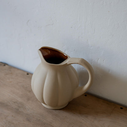 Manufacture de Digoin Pumpkin Shaped Jug 1L Gres Brut Miel | Manufacture de Digoin | Miss Arthur | Home Goods | Tasmania