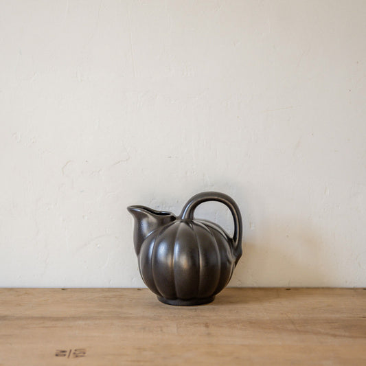 Manufacture de Digoin Melon Shaped Jug 1L Charbon | Manufacture de Digoin | Miss Arthur | Home Goods | Tasmania