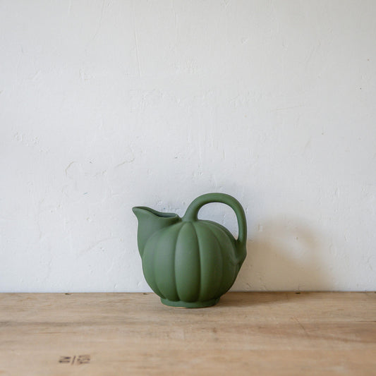 Manufacture de Digoin Melon Shaped Jug 1L Vert Mousse | Manufacture de Digoin | Miss Arthur | Home Goods | Tasmania