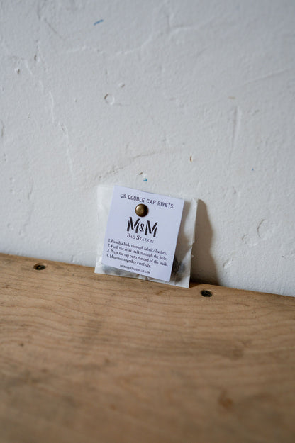 Merchant & Mills Double Cap Rivets Brass | Merchant & Mills | Miss Arthur | Home Goods | Tasmania