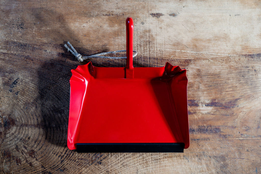 Iris Hantverk Dust Pan Short Handle Red | Iris Hantverk | Miss Arthur | Home Goods | Tasmania