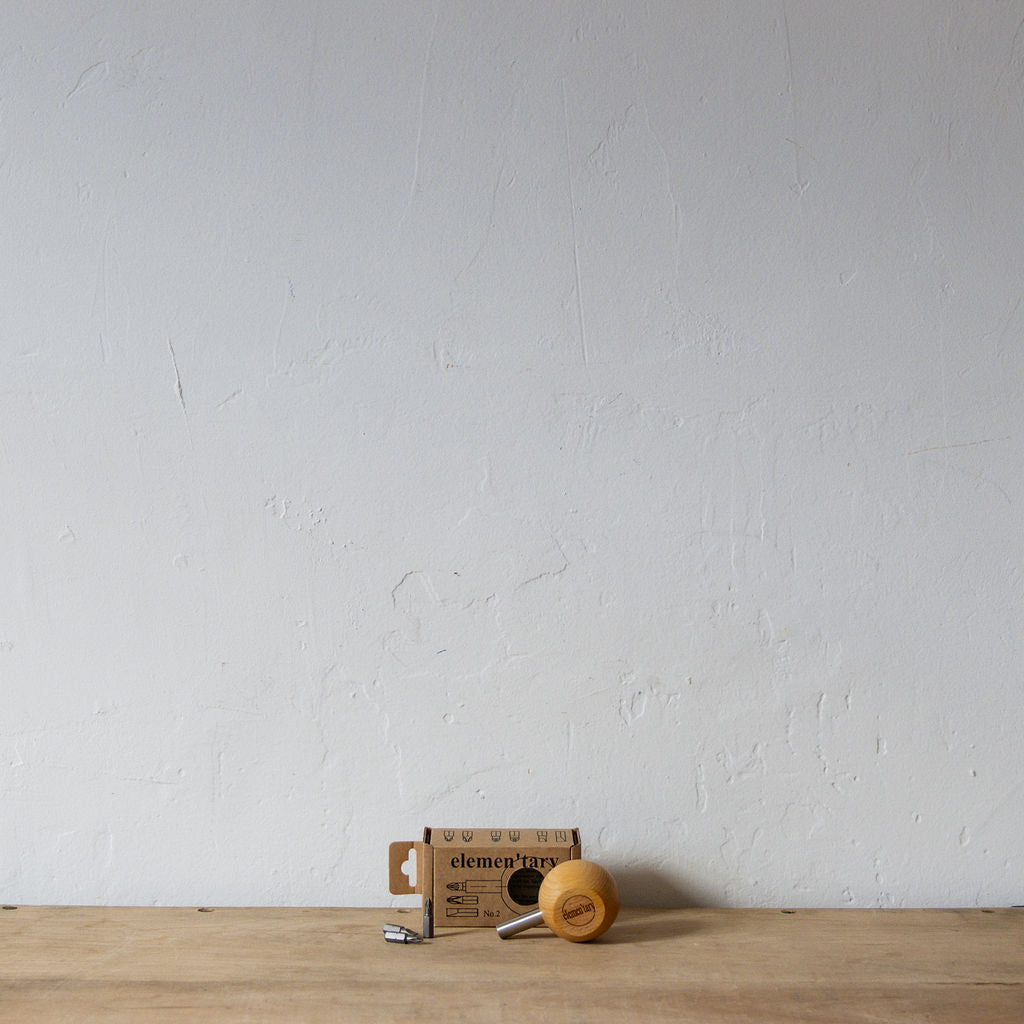 No.2 Screwdriver Sets (Small Handle + 6 Bits) | elemen'tary | Miss Arthur | Home Goods | Tasmania