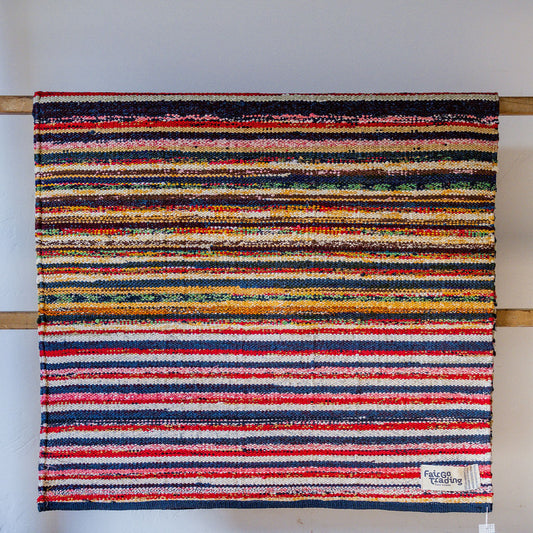 Upcycled Saree Mat 130cm x 70cm | Fair Go Trading | Miss Arthur | Home Goods | Tasmania