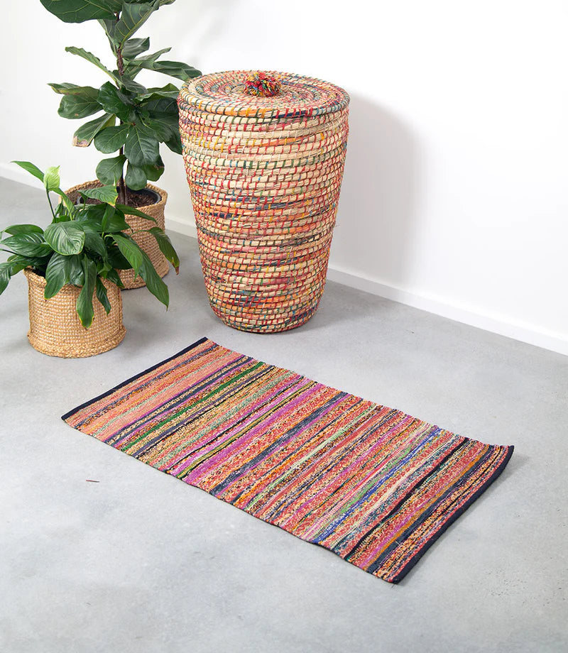 Fair Go Trading Upcycled Saree Mat 90cm x 52cm | Fair Go Trading | Miss Arthur | Home Goods | Tasmania