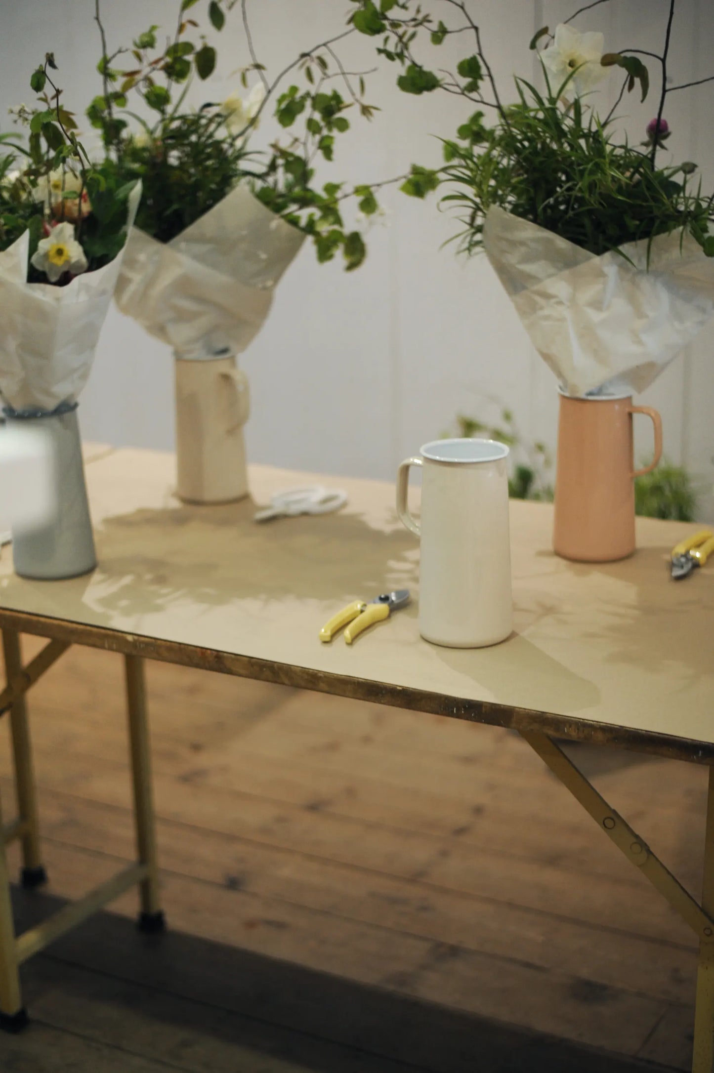 Falcon Enamelware Enamel 3 Pint Jug Cream | Falcon Enamelware | Miss Arthur | Home Goods | Tasmania