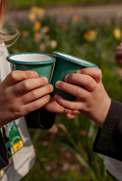 Falcon Enamelware Enamel Mini Tumbler Spring Green | Falcon Enamelware | Miss Arthur | Home Goods | Tasmania