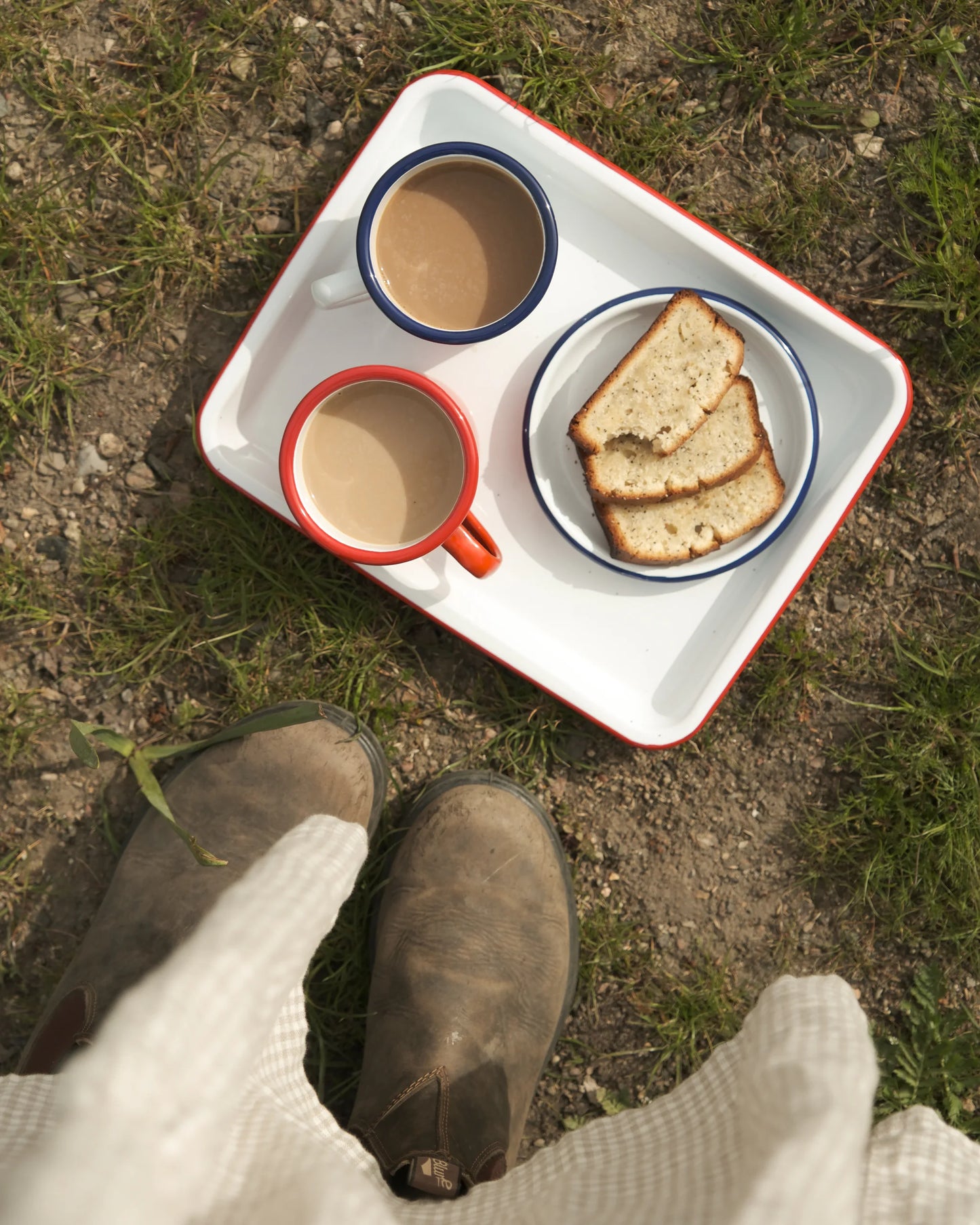 Falcon Enamelware Enamel Mug Pillarbox Red | Falcon Enamelware | Miss Arthur | Home Goods | Tasmania