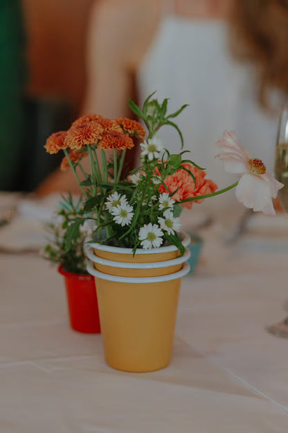 Falcon Enamelware Enamel Tumbler Mustard Yellow | Falcon Enamelware | Miss Arthur | Home Goods | Tasmania