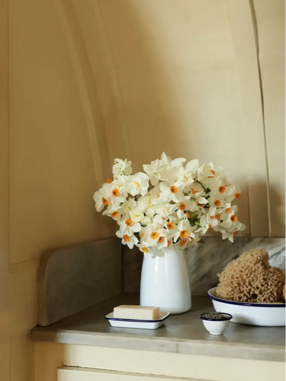 Falcon Enamelware Enamel Soap Dish White | Falcon Enamelware | Miss Arthur | Home Goods | Tasmania