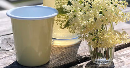 Falcon Enamelware Enamel Tumbler Cream | Falcon Enamelware | Miss Arthur | Home Goods | Tasmania