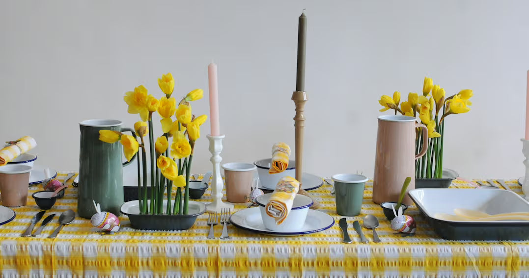 Falcon Enamelware Enamel Tumbler Tarragon | Falcon Enamelware | Miss Arthur | Home Goods | Tasmania