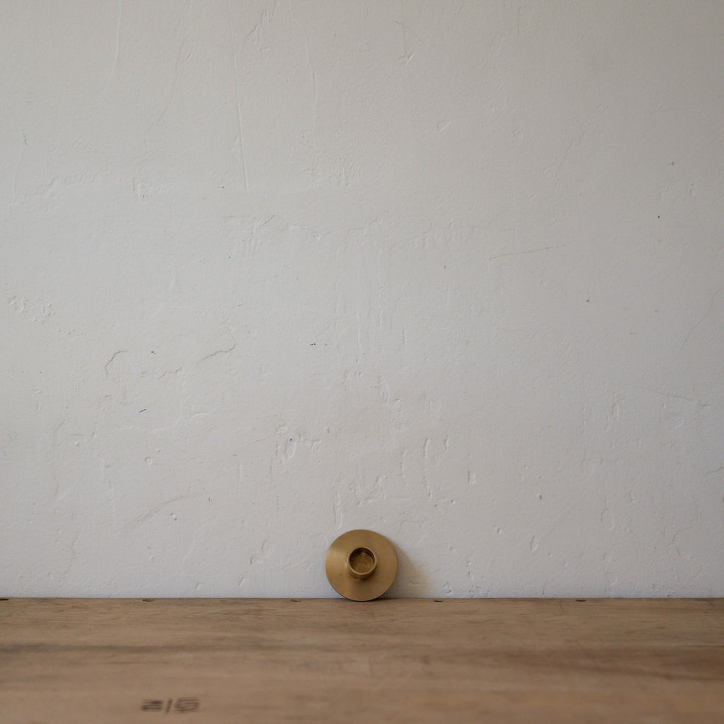 Fog Linen Work Brass Candle Holder Round | Fog Linen Work | Miss Arthur | Home Goods | Tasmania