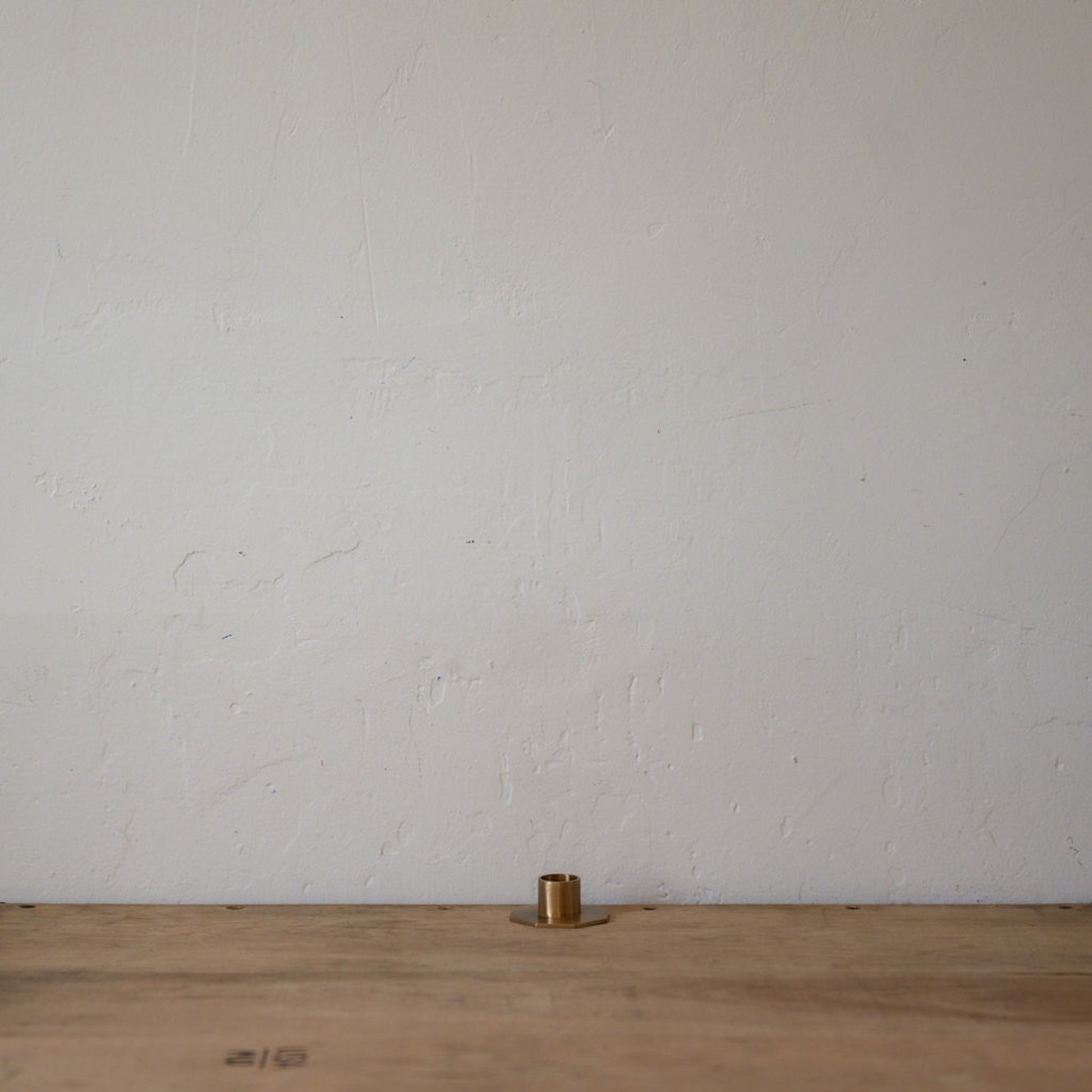 Fog Linen Work Brass Candle Holder Octagon | Fog Linen Work | Miss Arthur | Home Goods | Tasmania