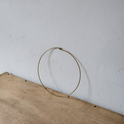Fog Linen Work Brass Circle Hanger Large | Fog Linen Work | Miss Arthur | Home Goods | Tasmania