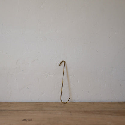 Fog Linen Work Brass J Hook Long Medium | Fog Linen Work | Miss Arthur | Home Goods | Tasmania